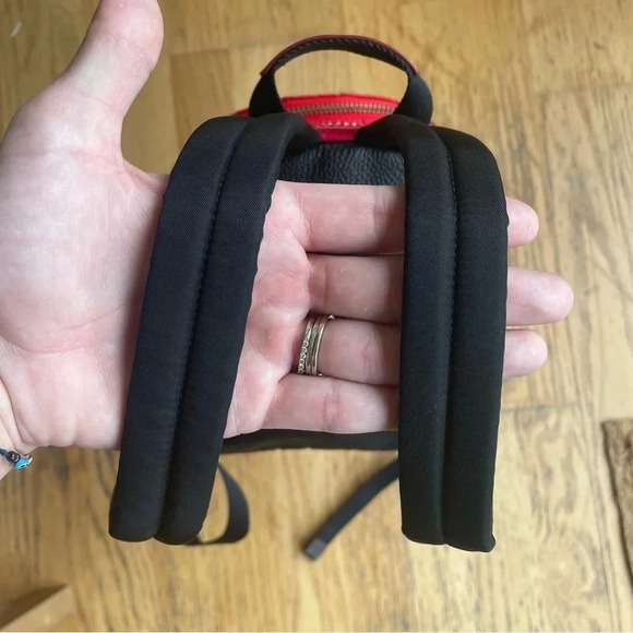 LIMITED EDITION COACH DISNEY X MICKEY NYLON BANDANA MINI CHARLIE BACKPACK - Picture 11 of 13